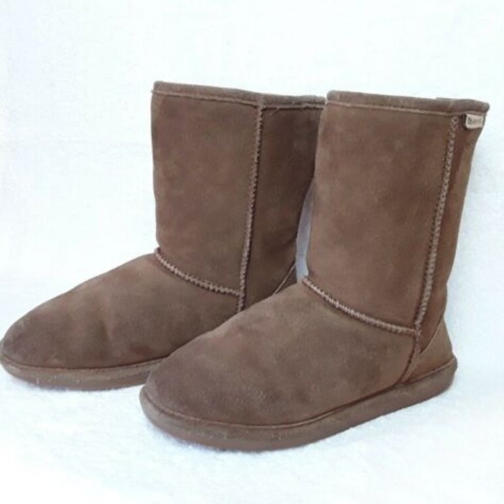 Bearpaw Emma Short Suede Boots
